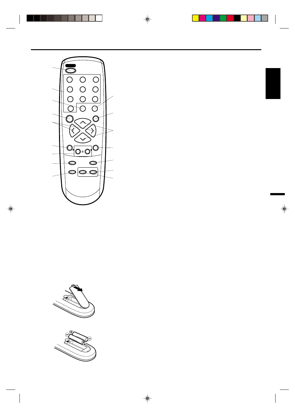 Remote control, English, How to install batteries | Battery precautions | Memorex MT2252S MT2271S User Manual | Page 5 / 24