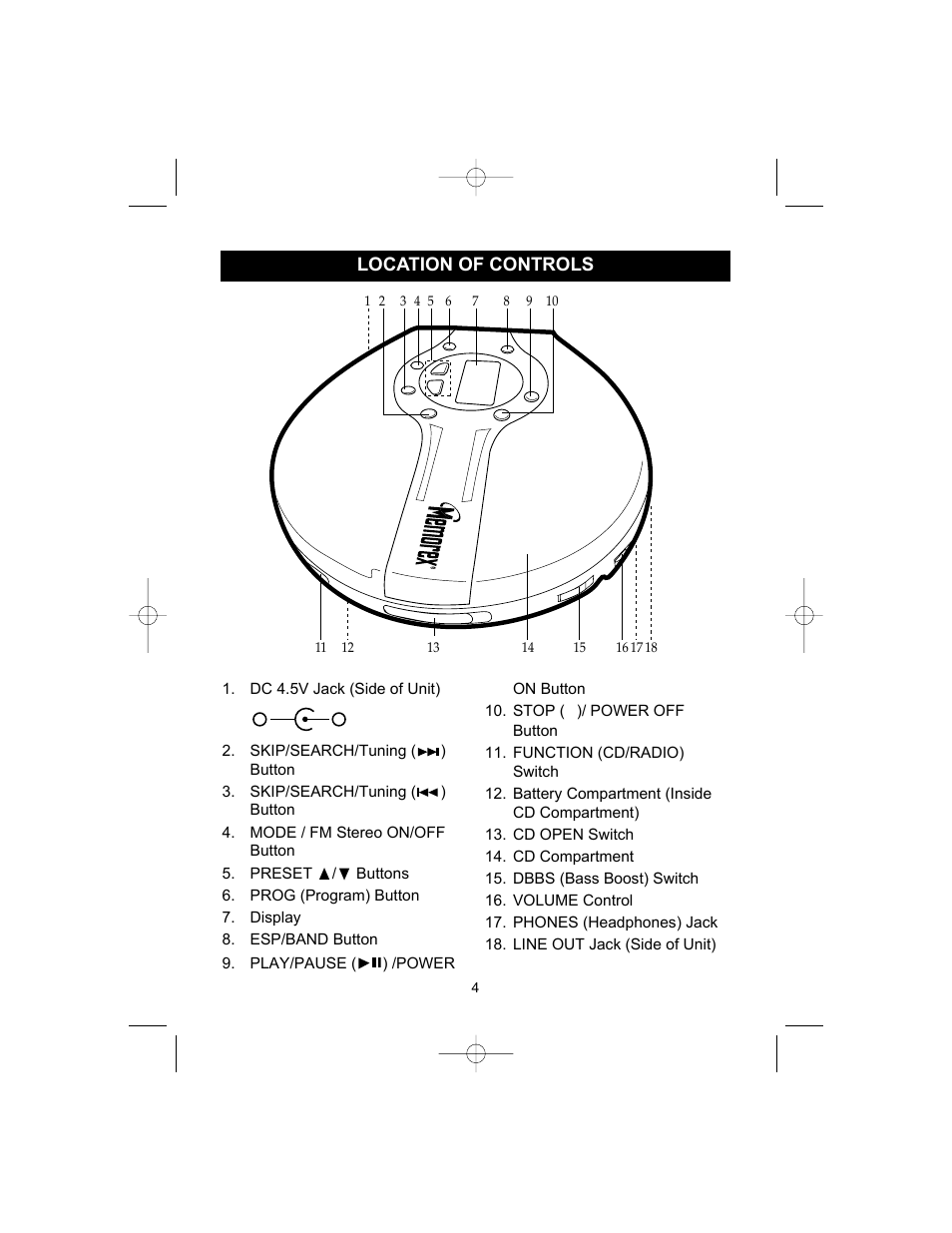 Memorex MD6810PLL User Manual | Page 5 / 19
