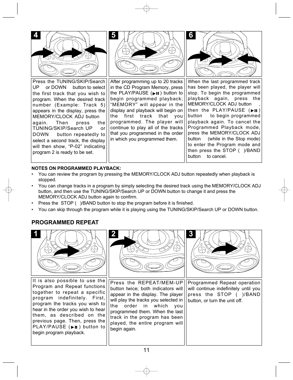 Memorex MP3223 User Manual | Page 12 / 16