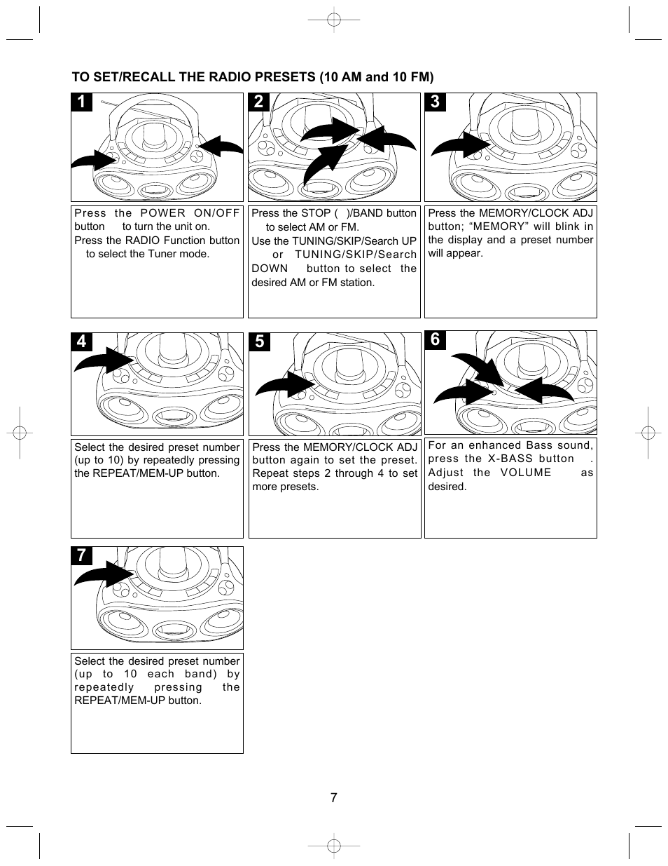 Memorex MP3223 User Manual | Page 8 / 16