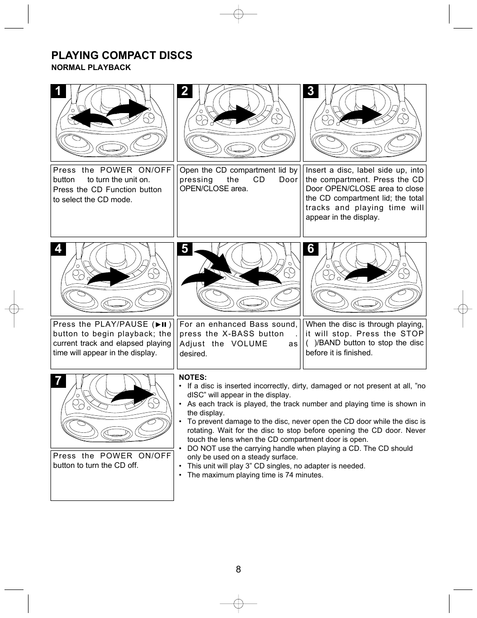 Memorex MP3223 User Manual | Page 9 / 16
