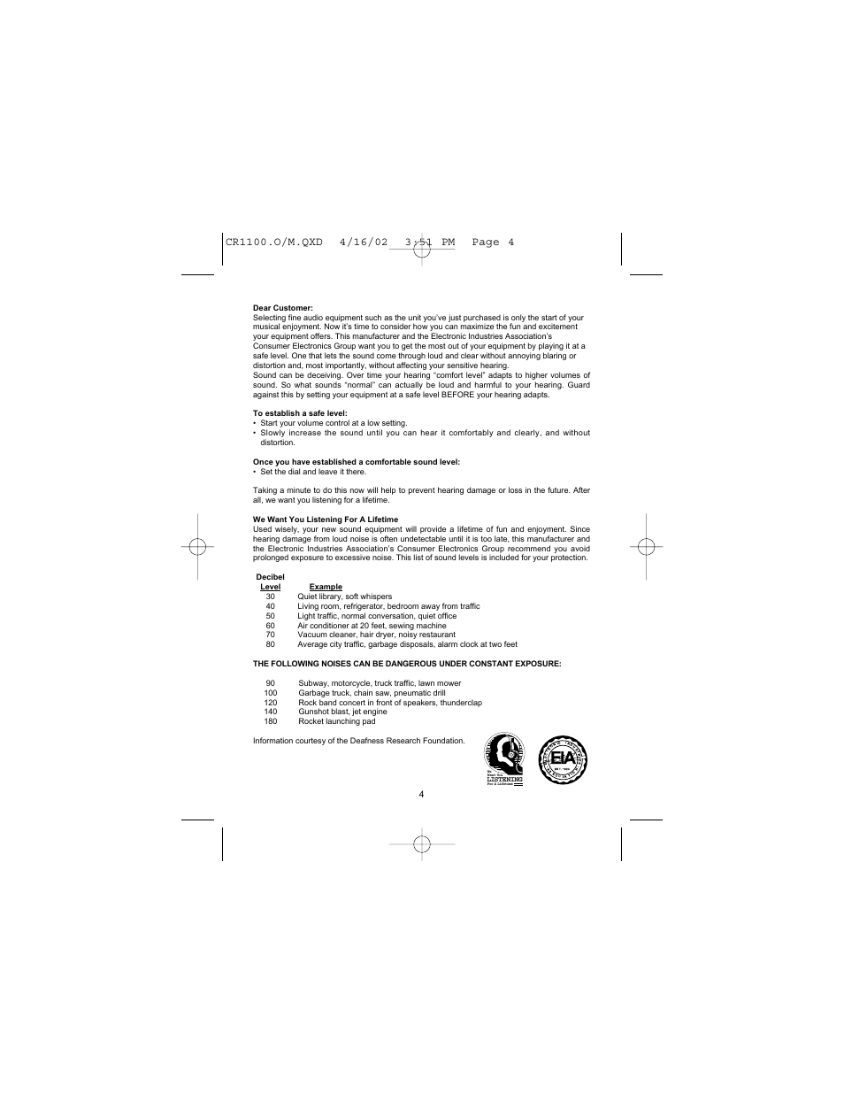 Memorex MSP-CR1100 User Manual | Page 5 / 14
