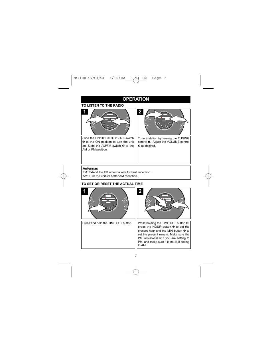 Memorex MSP-CR1100 User Manual | Page 8 / 14