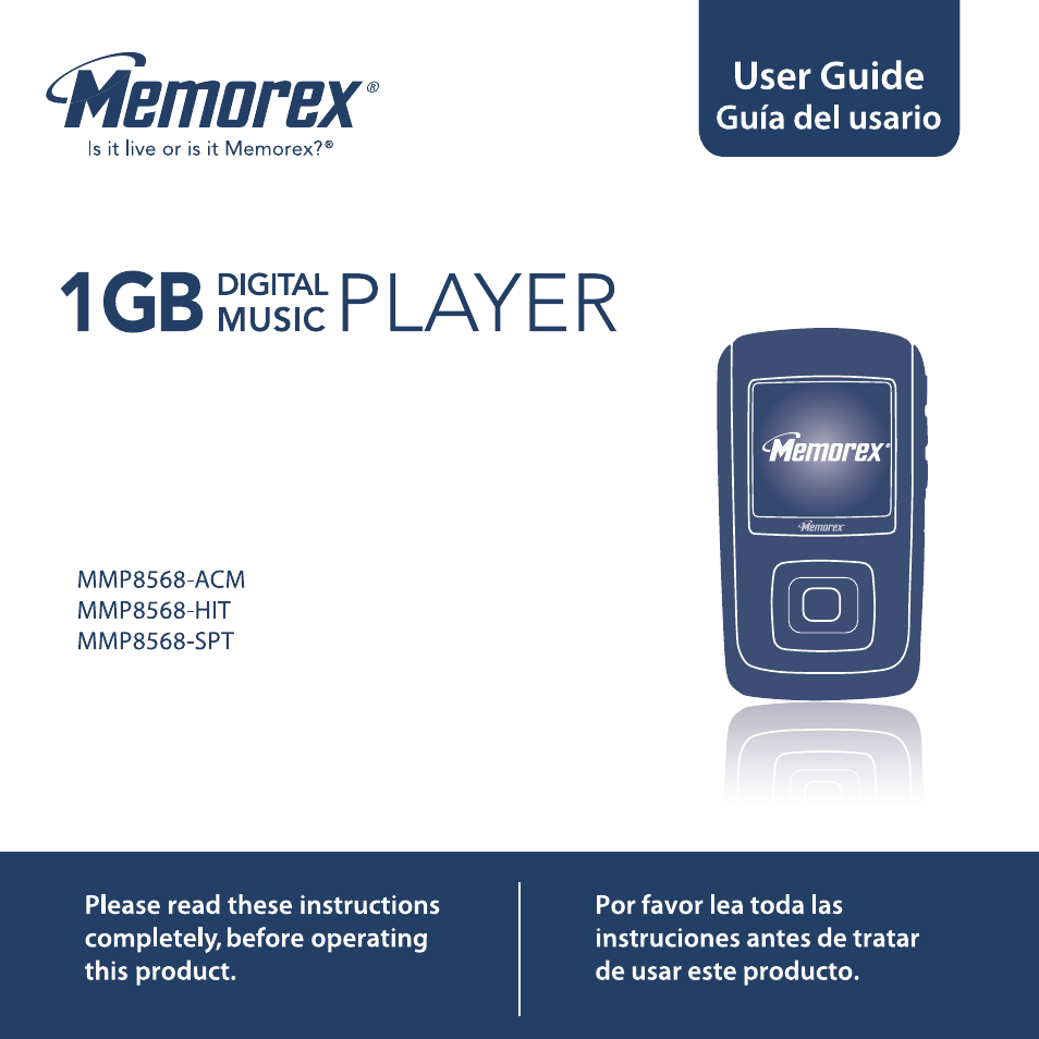 Memorex MMP8568-SPT User Manual | 92 pages