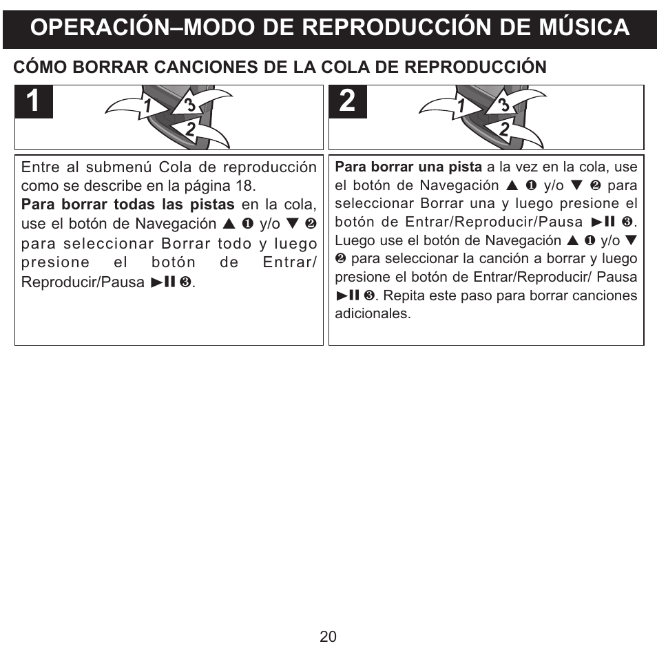 Operación–modo de reproducción de música | Memorex MMP8568-SPT User Manual | Page 66 / 92