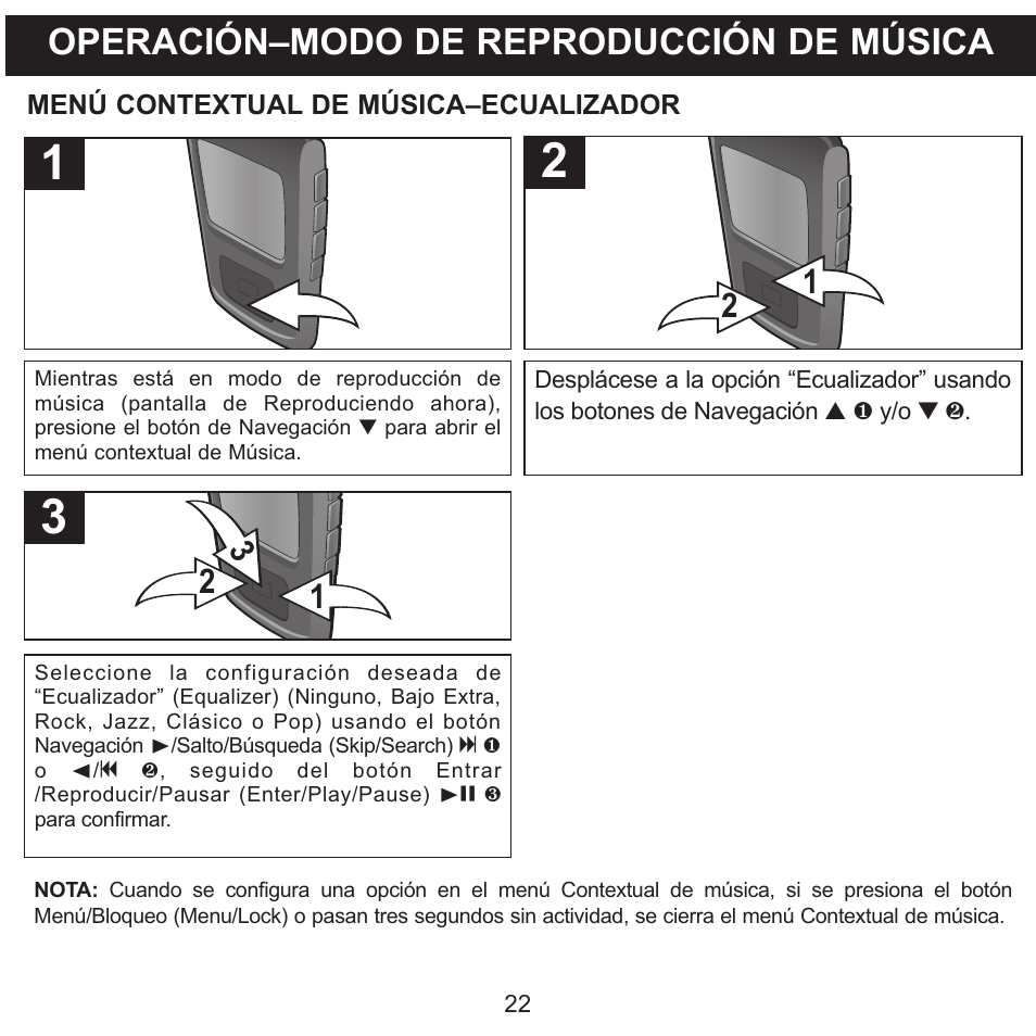 Operación–modo de reproducción de música | Memorex MMP8568-SPT User Manual | Page 68 / 92
