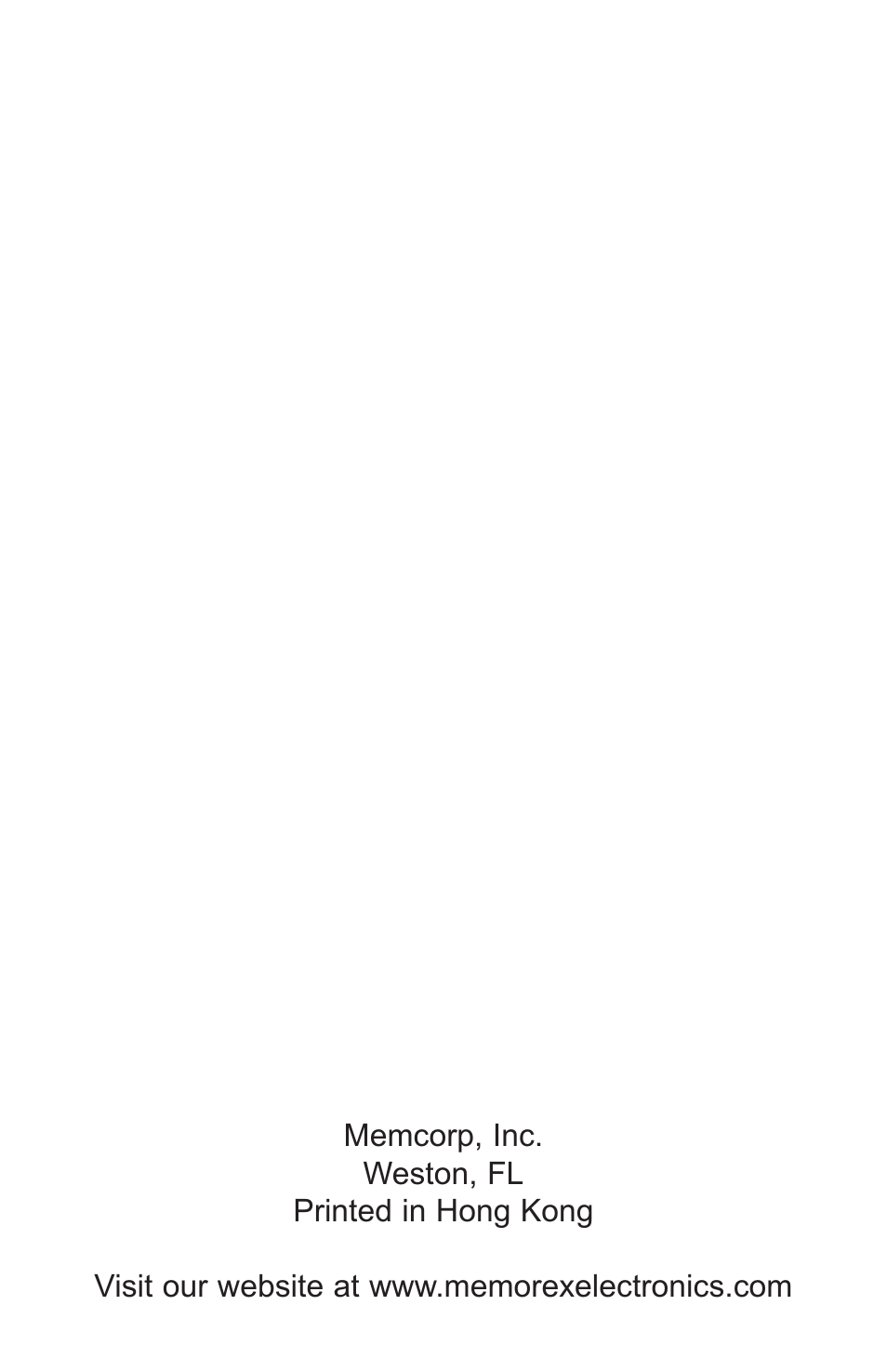 Memorex MKA381 User Manual | Page 7 / 7