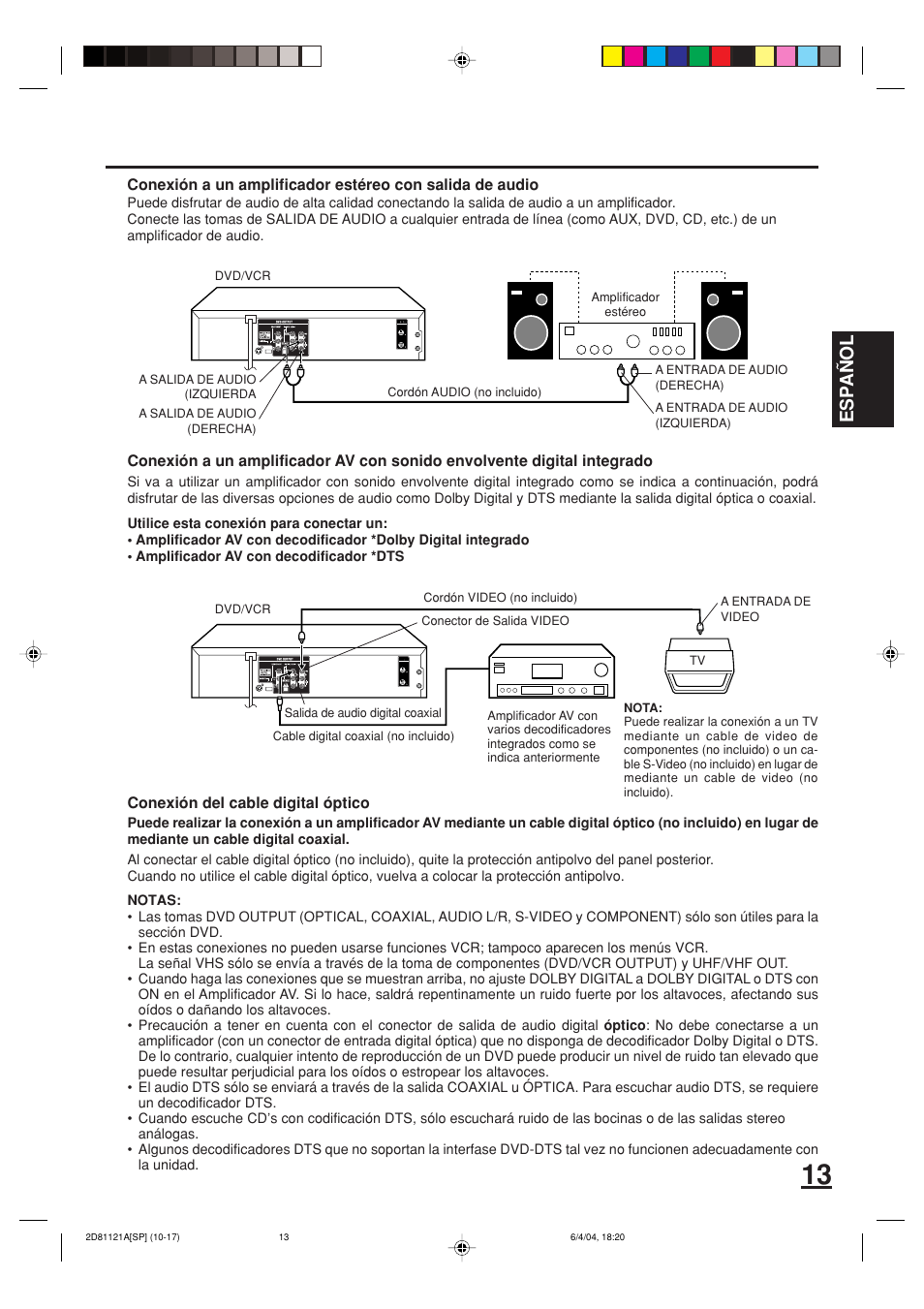 Esp a ñ ol | Memorex MVD4540C User Manual | Page 47 / 68