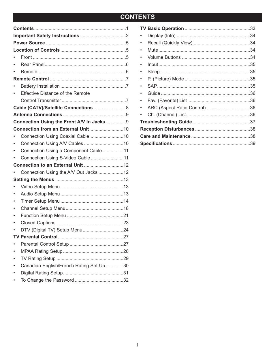 Memorex MT2028D-BLK User Manual | Page 2 / 82