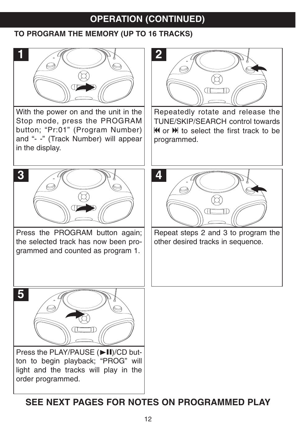 Memorex MP8805 User Manual | Page 13 / 19