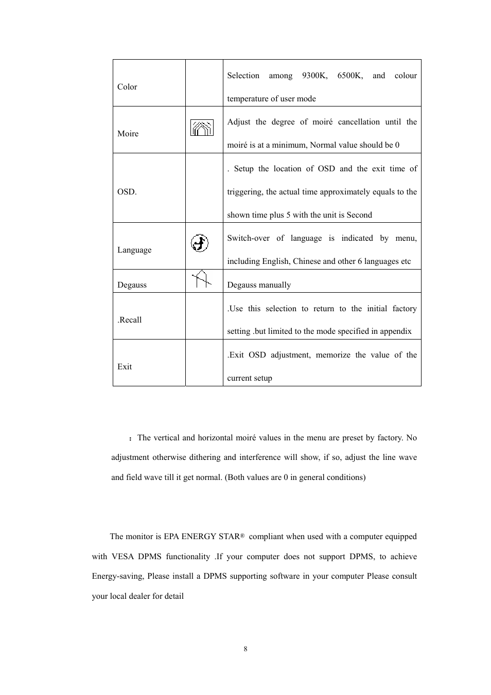 Exit | Memorex MM1520 User Manual | Page 8 / 12