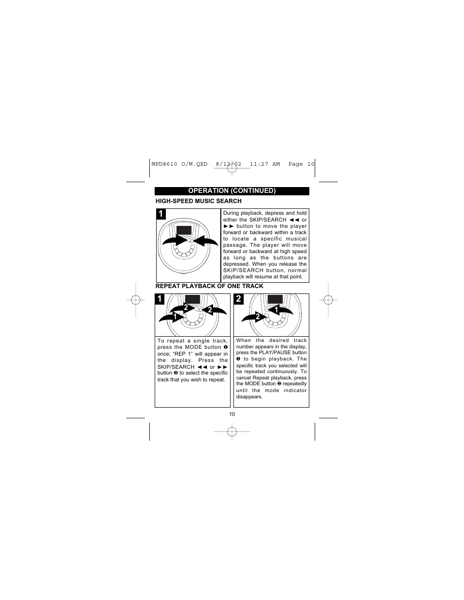 Memorex MPD8610 User Manual | Page 11 / 23