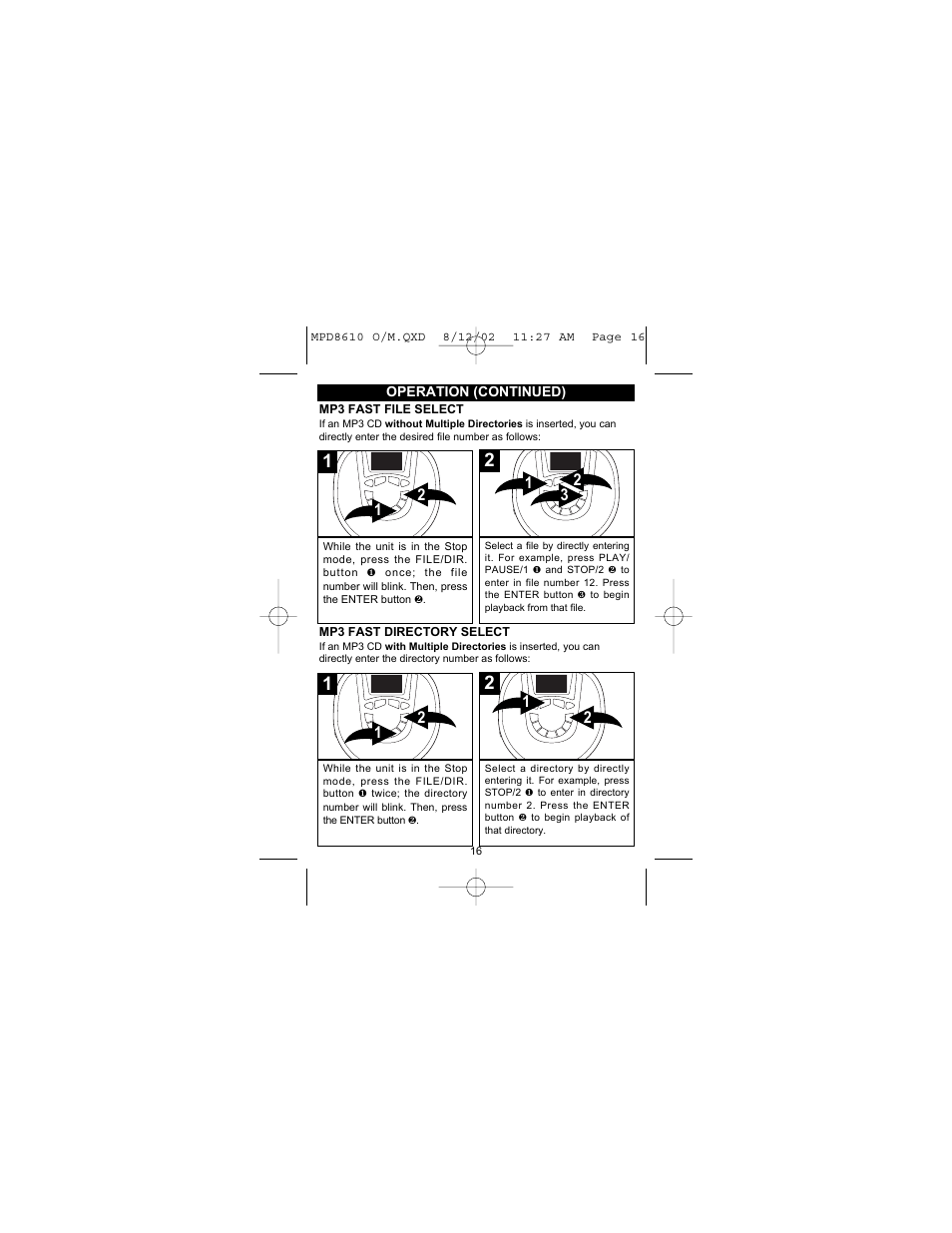 Memorex MPD8610 User Manual | Page 17 / 23