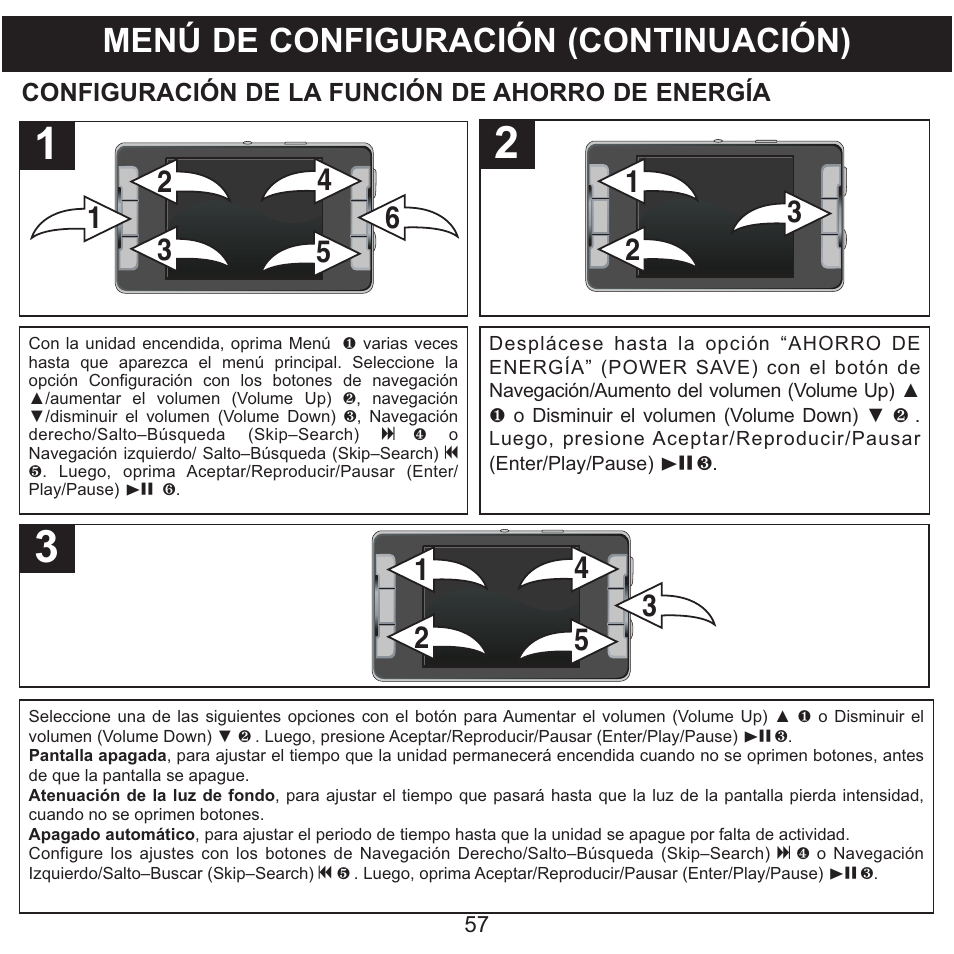 Menú de configuración (continuación) | Memorex MMP9008 User Manual | Page 128 / 142