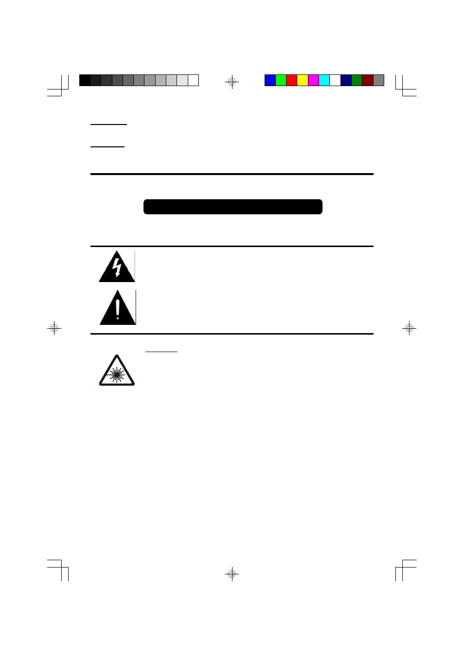 Caution | Memorex MX5310 User Manual | Page 2 / 16