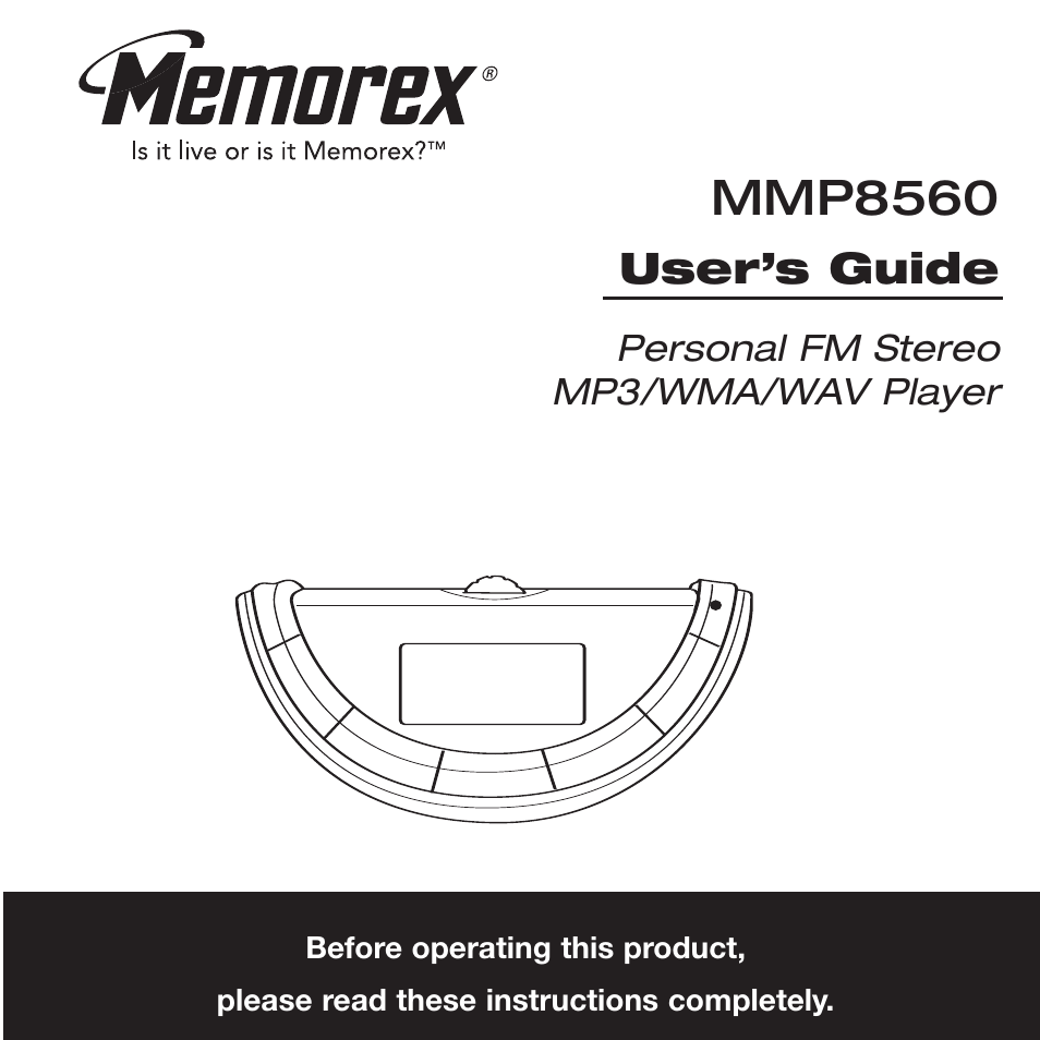 Memorex MMP8560 User Manual | 41 pages