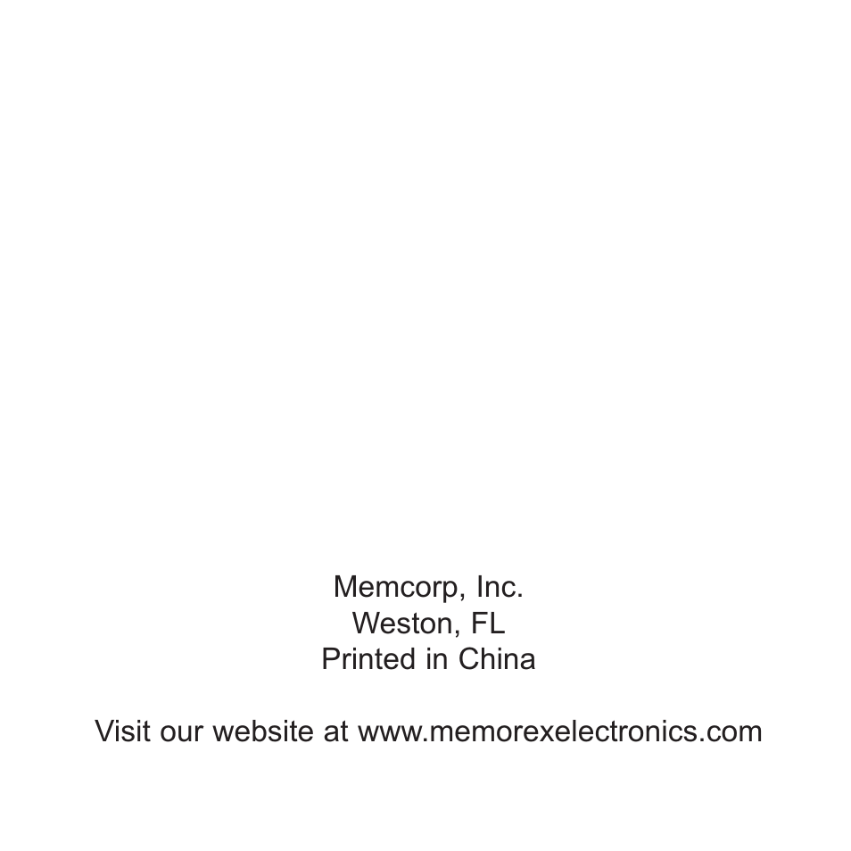 Memorex MMP8560 User Manual | Page 41 / 41