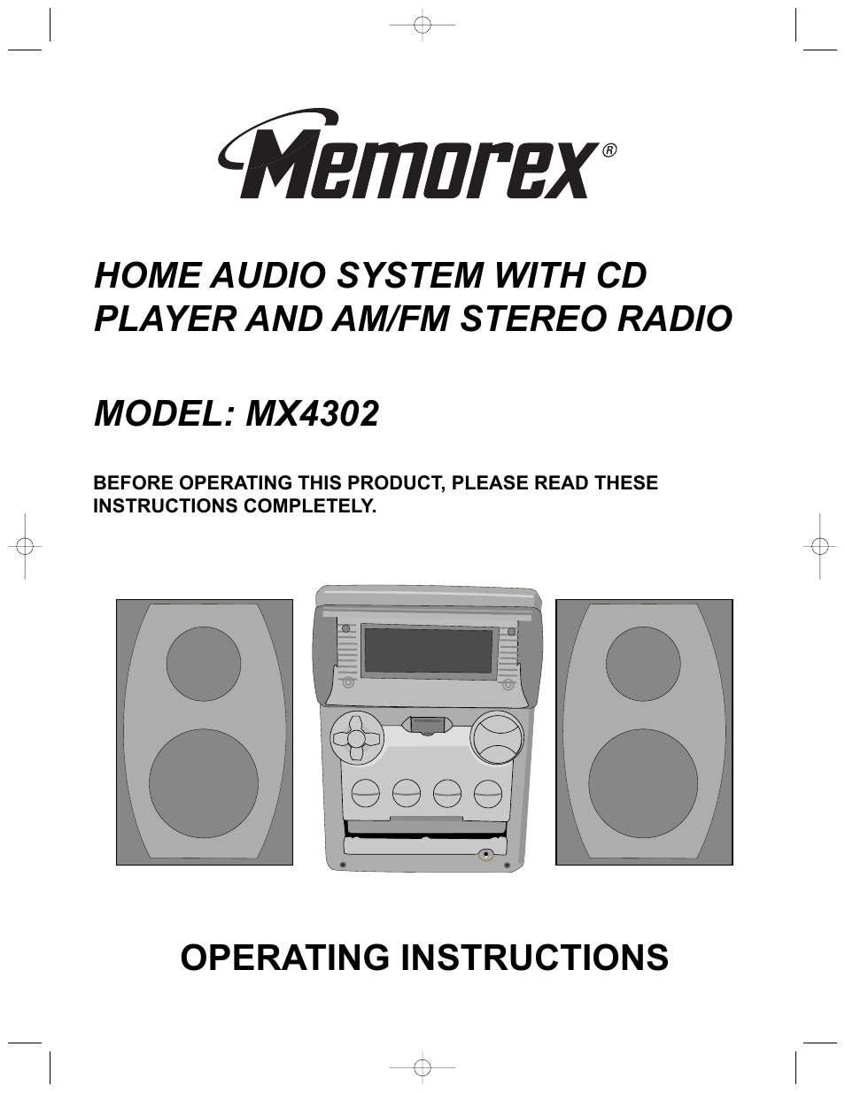 Memorex MX4302 User Manual | 21 pages