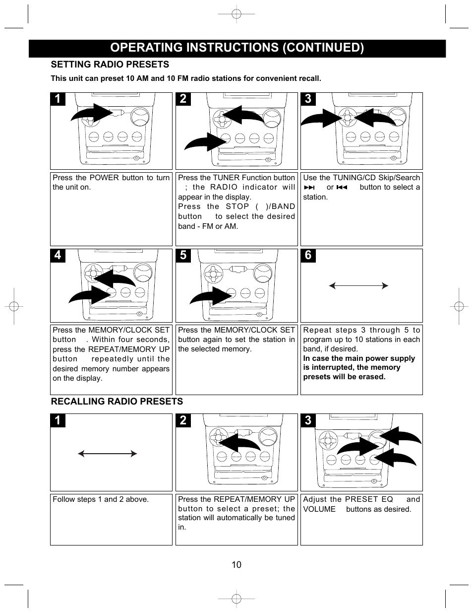 Memorex MX4302 User Manual | Page 11 / 21