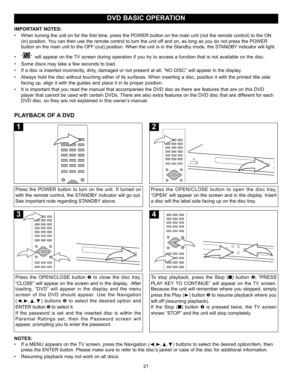 Memorex MVD2029 User Manual | Page 22 / 36