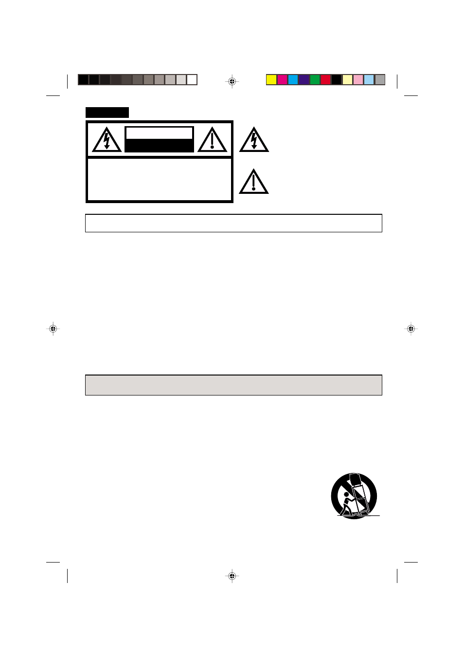 Important safeguards, Caution, Warning | English | Memorex MVT2137 User Manual | Page 2 / 29