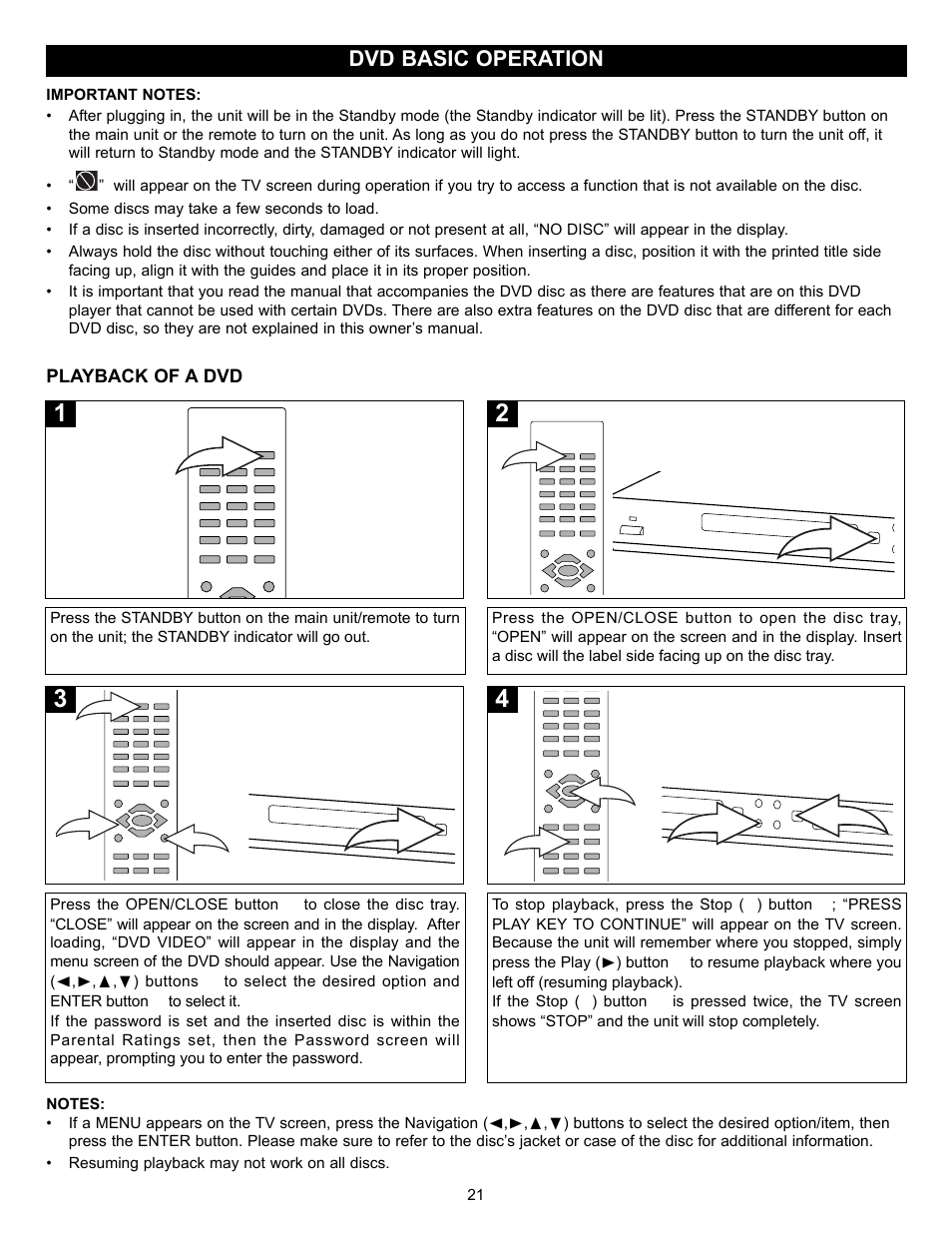 Memorex MVD2032 User Manual | Page 22 / 36