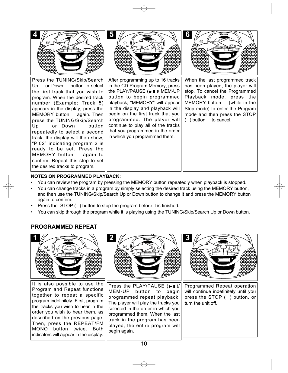 Memorex MP3207 User Manual | Page 11 / 17