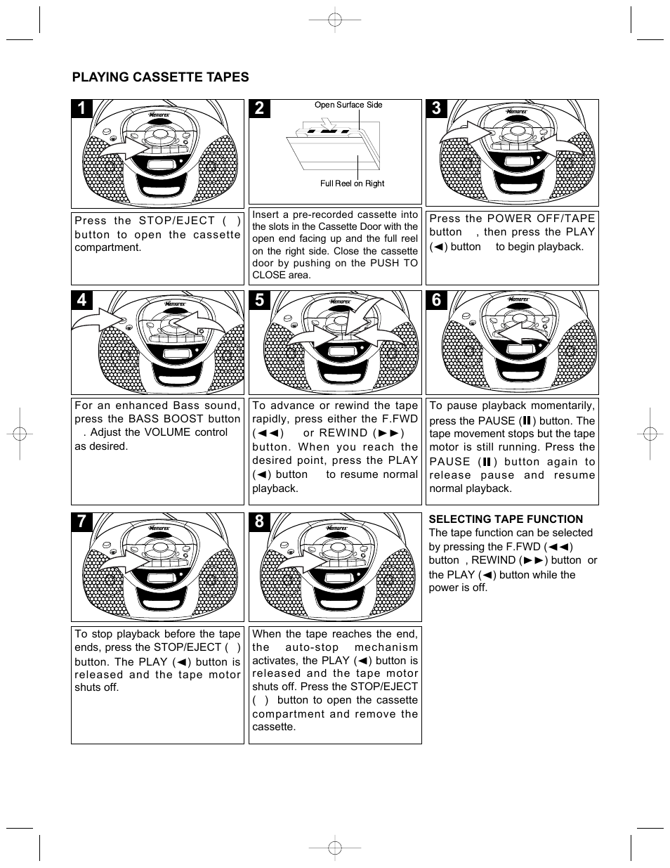Memorex MP3207 User Manual | Page 12 / 17