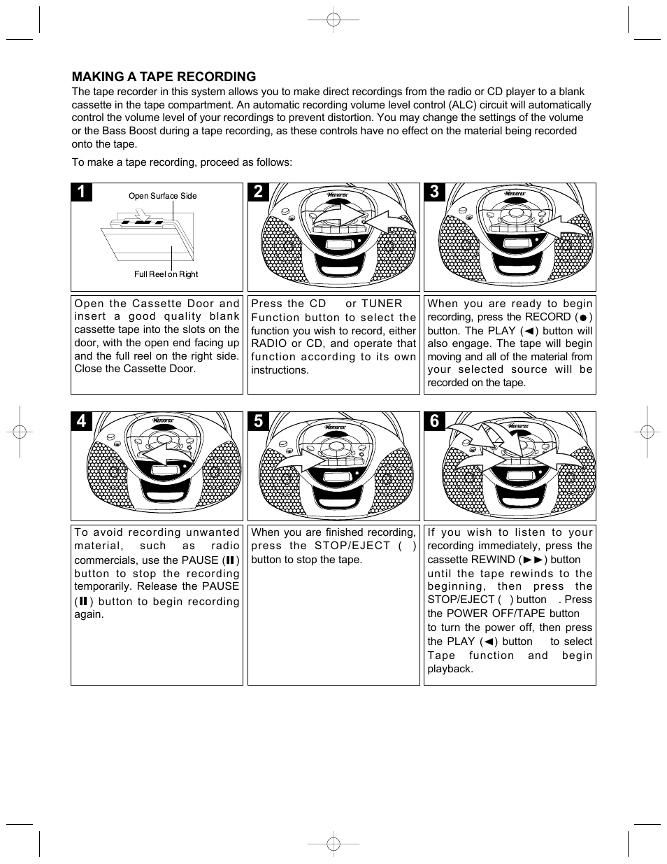Memorex MP3207 User Manual | Page 13 / 17