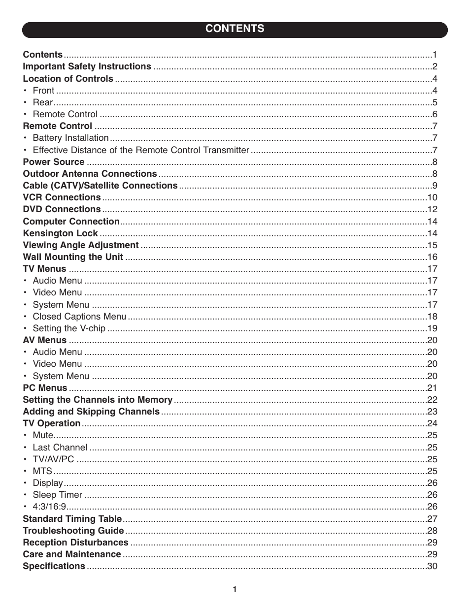 Memorex MT1701 User Manual | Page 2 / 33