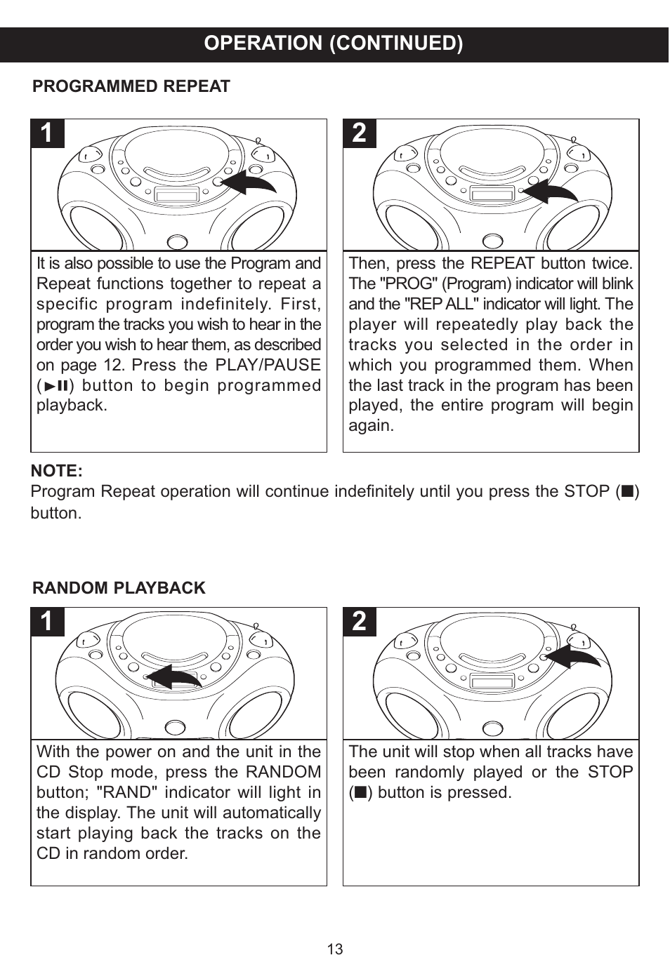 Memorex MP3851SP User Manual | Page 14 / 36