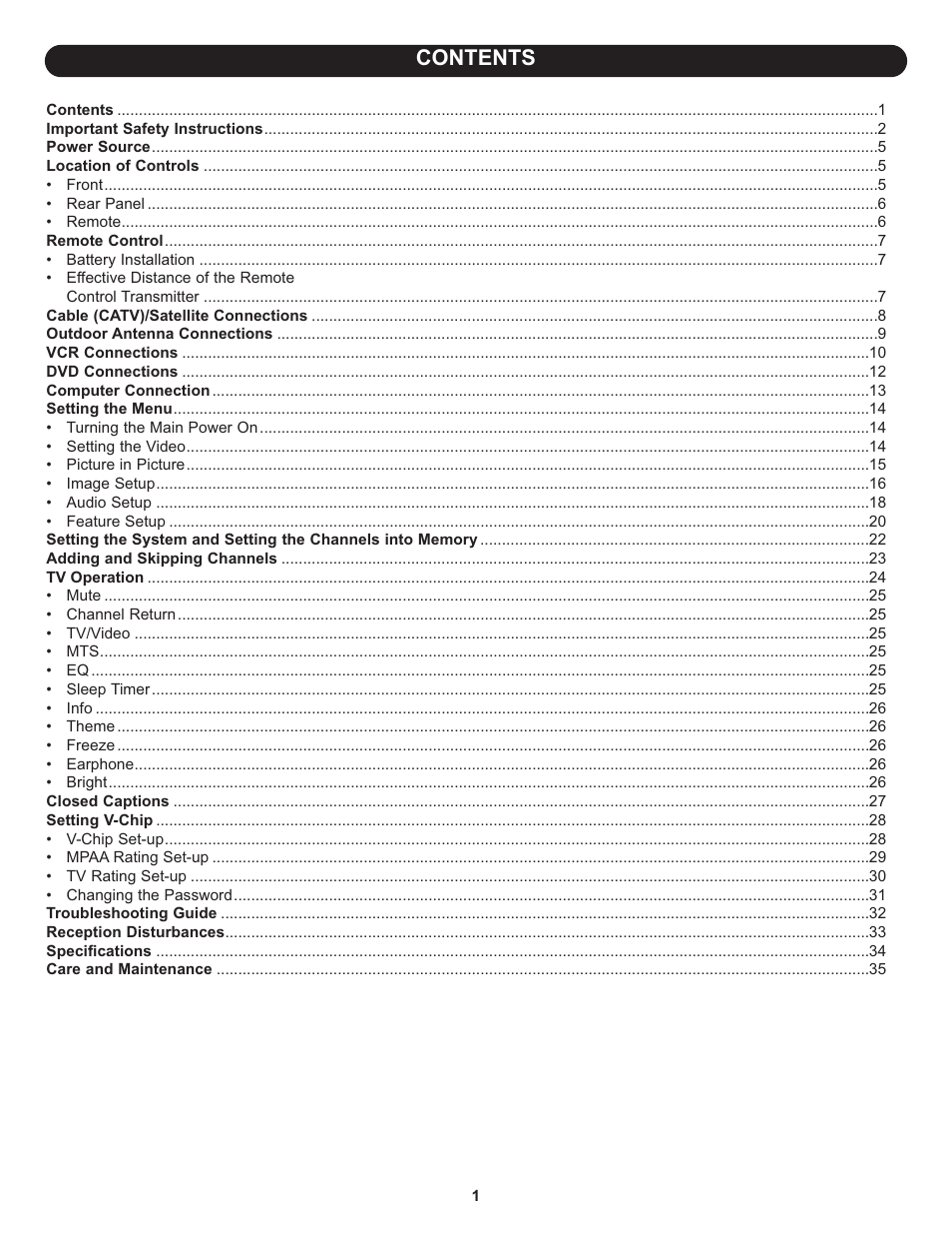 Memorex MLT2022 User Manual | Page 2 / 37