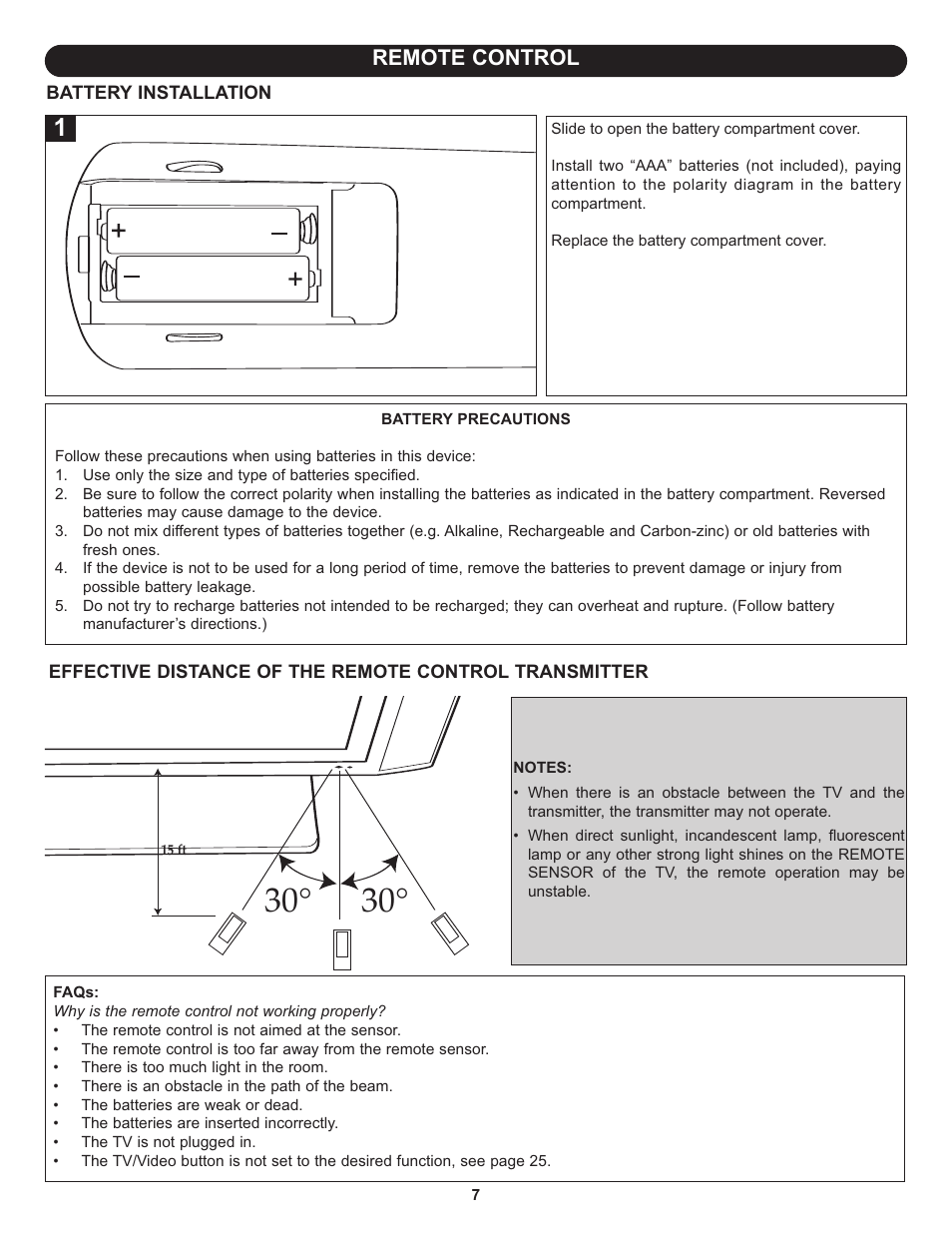 Remote control | Memorex MLT2022 User Manual | Page 8 / 37