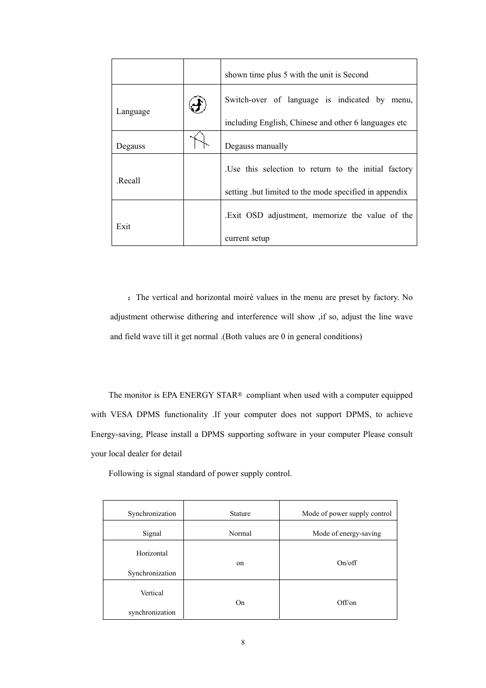 Exit | Memorex MM1920 User Manual | Page 8 / 11