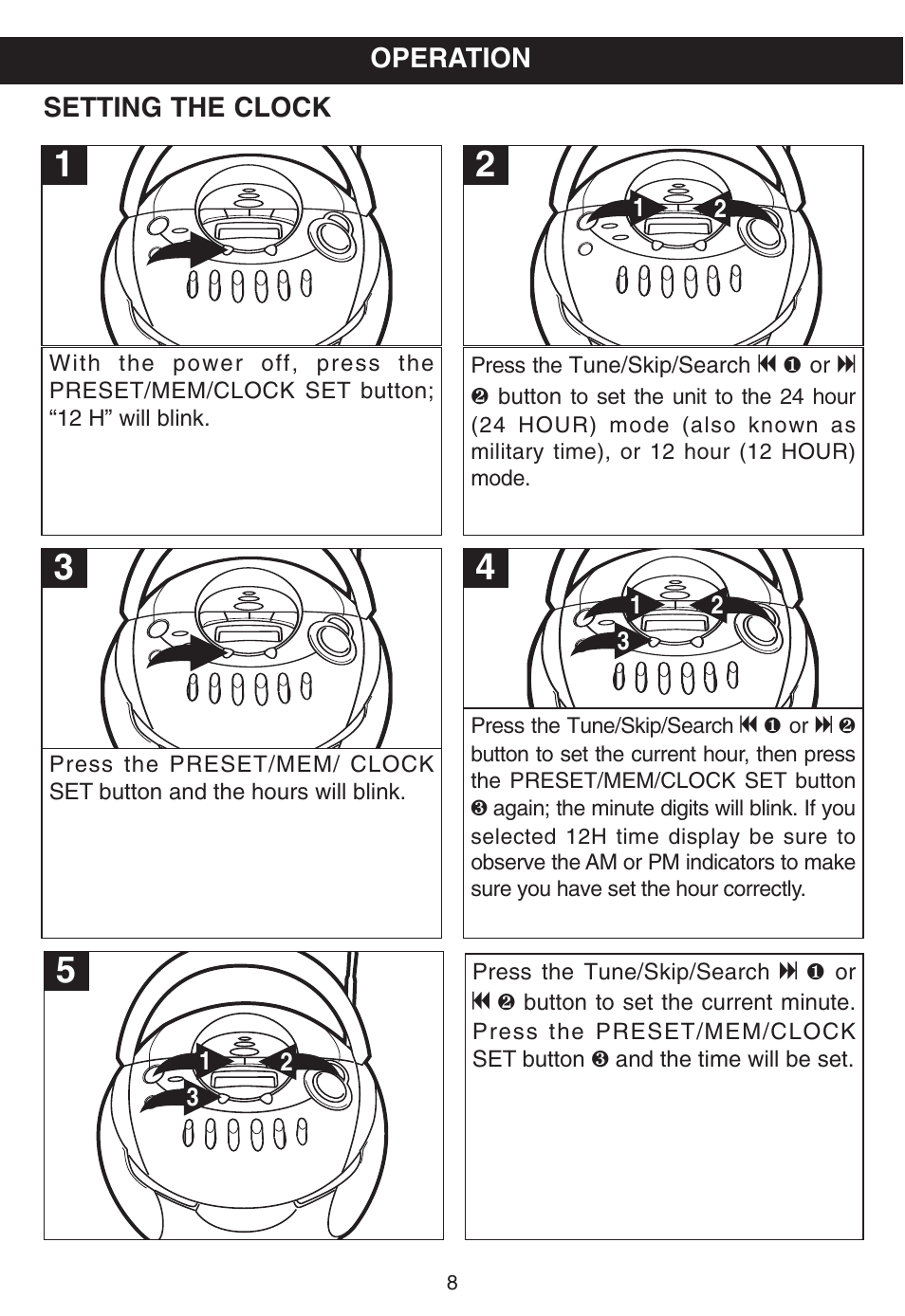 Memorex MP3225 User Manual | Page 9 / 24