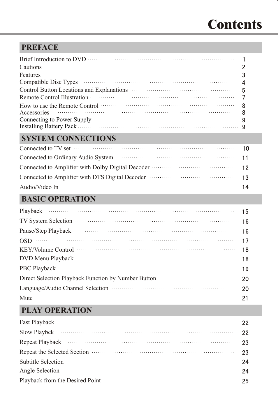 Memorex MVDP1072 User Manual | Page 4 / 52