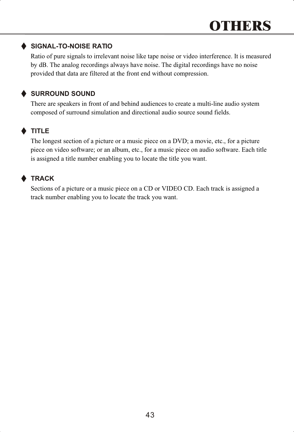 Others | Memorex MVDP1072 User Manual | Page 48 / 52
