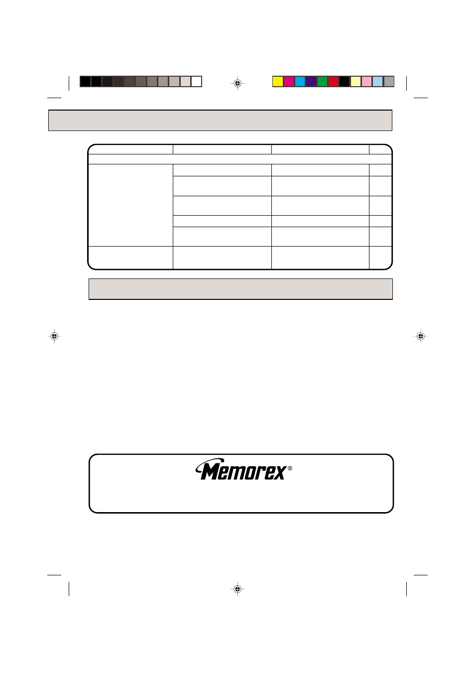 Specifications | Memorex MVR2040A User Manual | Page 24 / 48