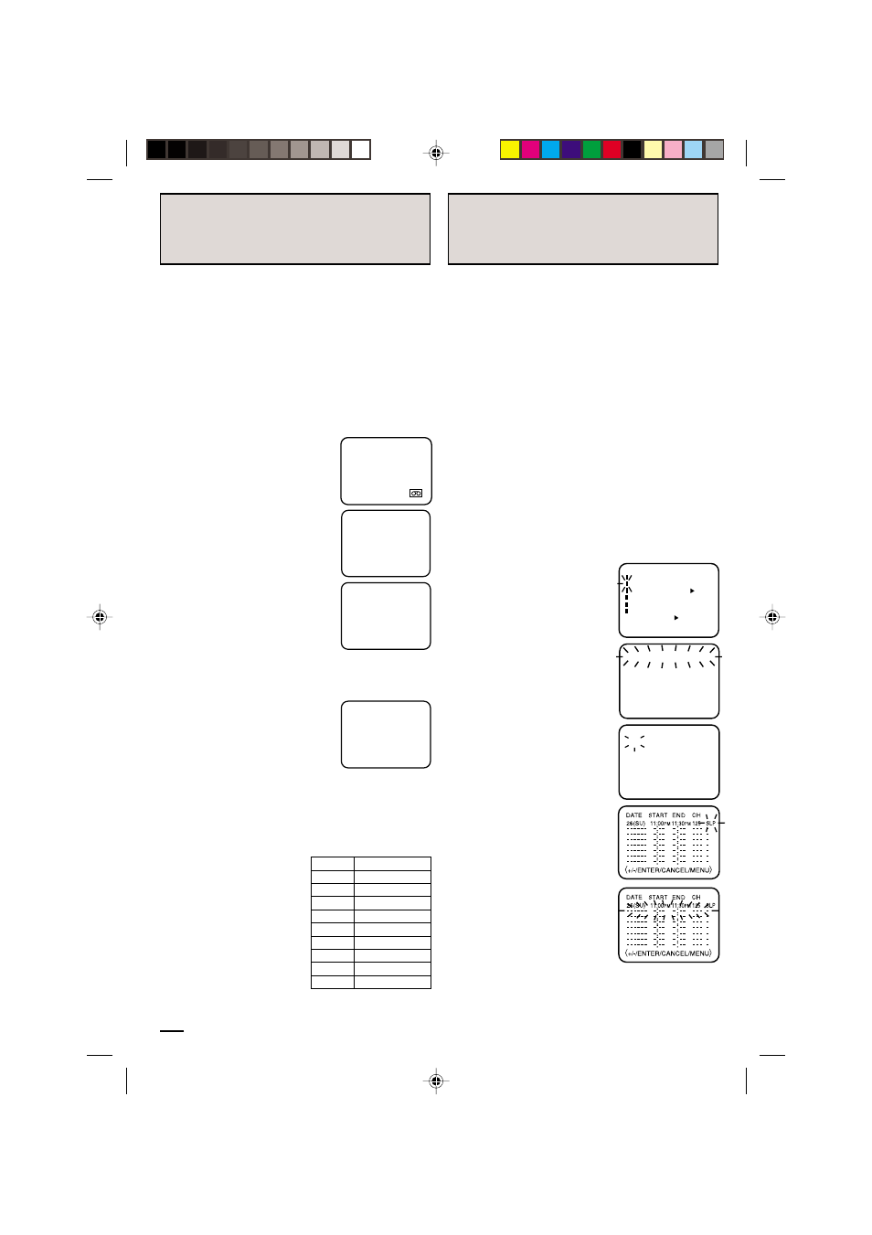 Ajuste de la grabacion por temporizador | Memorex MVR2040A User Manual | Page 44 / 48