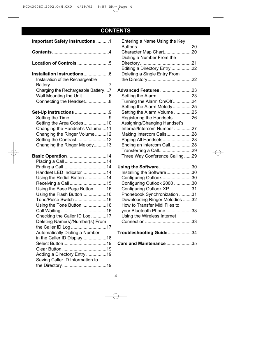 Memorex MCD4300BT User Manual | Page 5 / 37