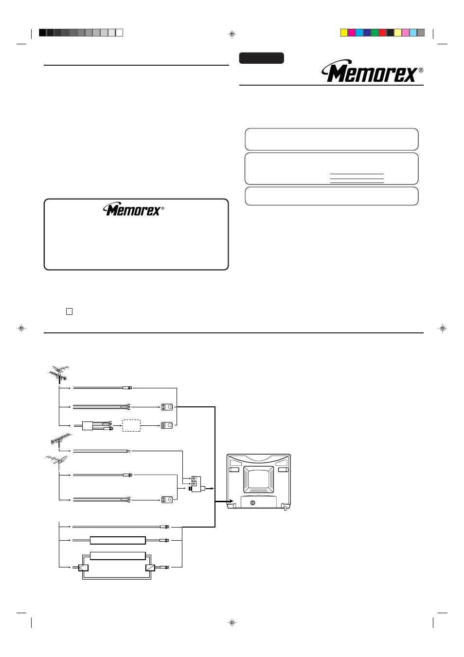 Memorex MT2251 User Manual | 4 pages