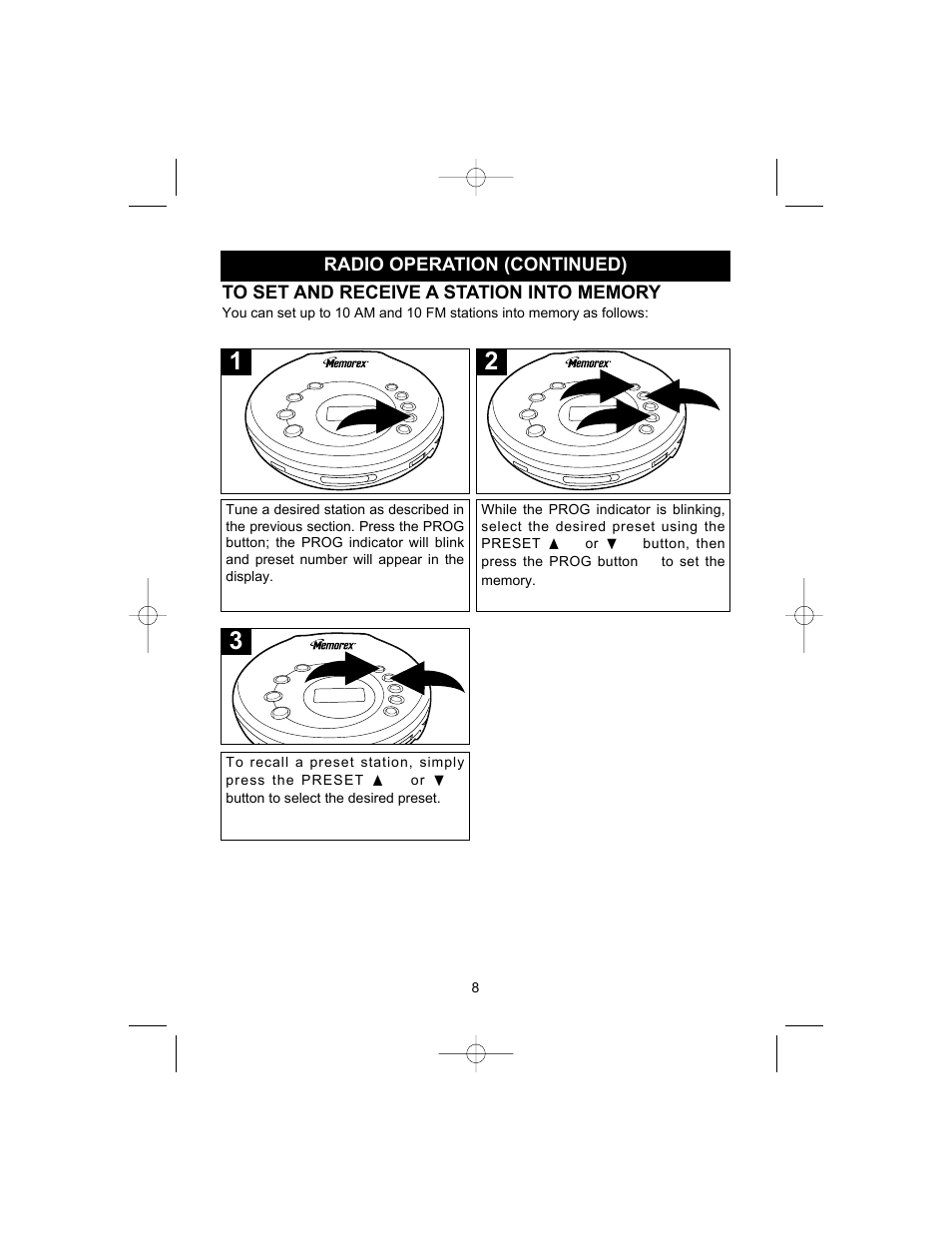 Memorex MD6887 User Manual | Page 9 / 19