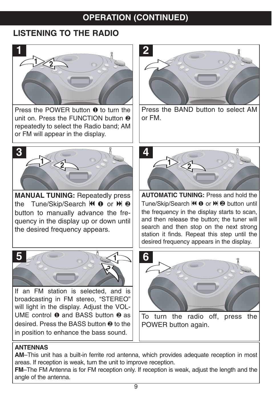 Memorex MP3228 User Manual | Page 10 / 20