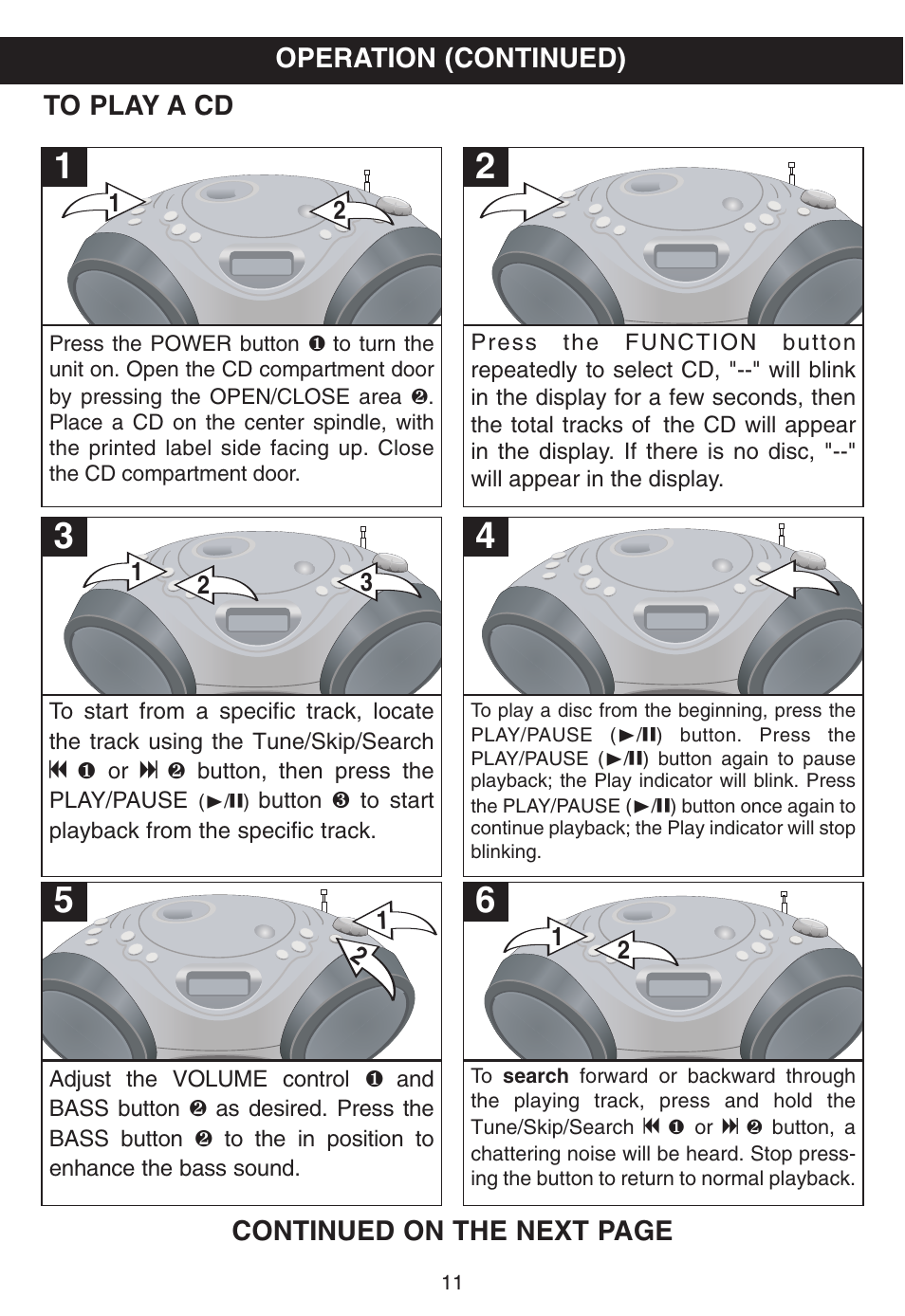 Memorex MP3228 User Manual | Page 12 / 20