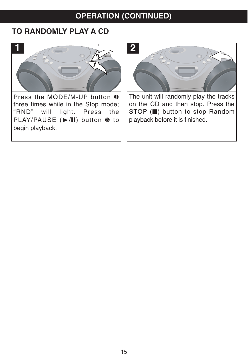 Memorex MP3228 User Manual | Page 16 / 20