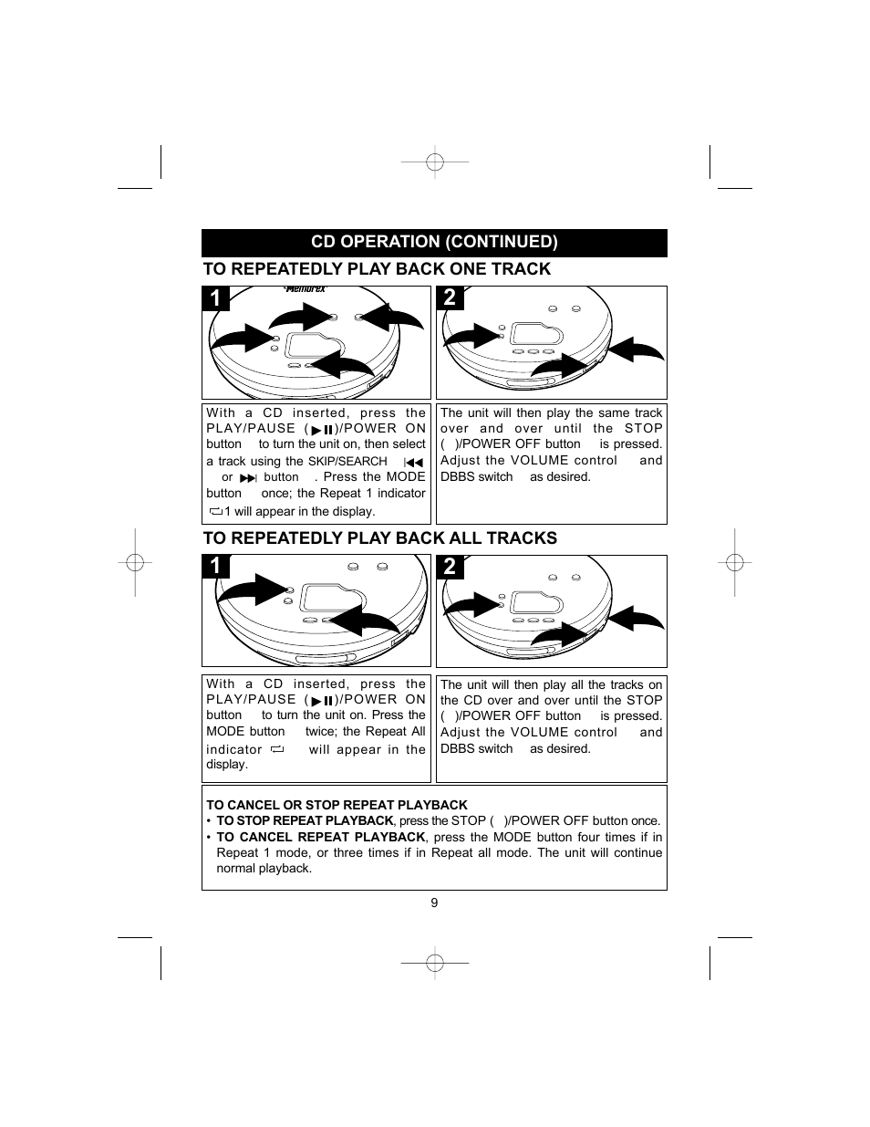 Memorex MD6488 User Manual | Page 10 / 16