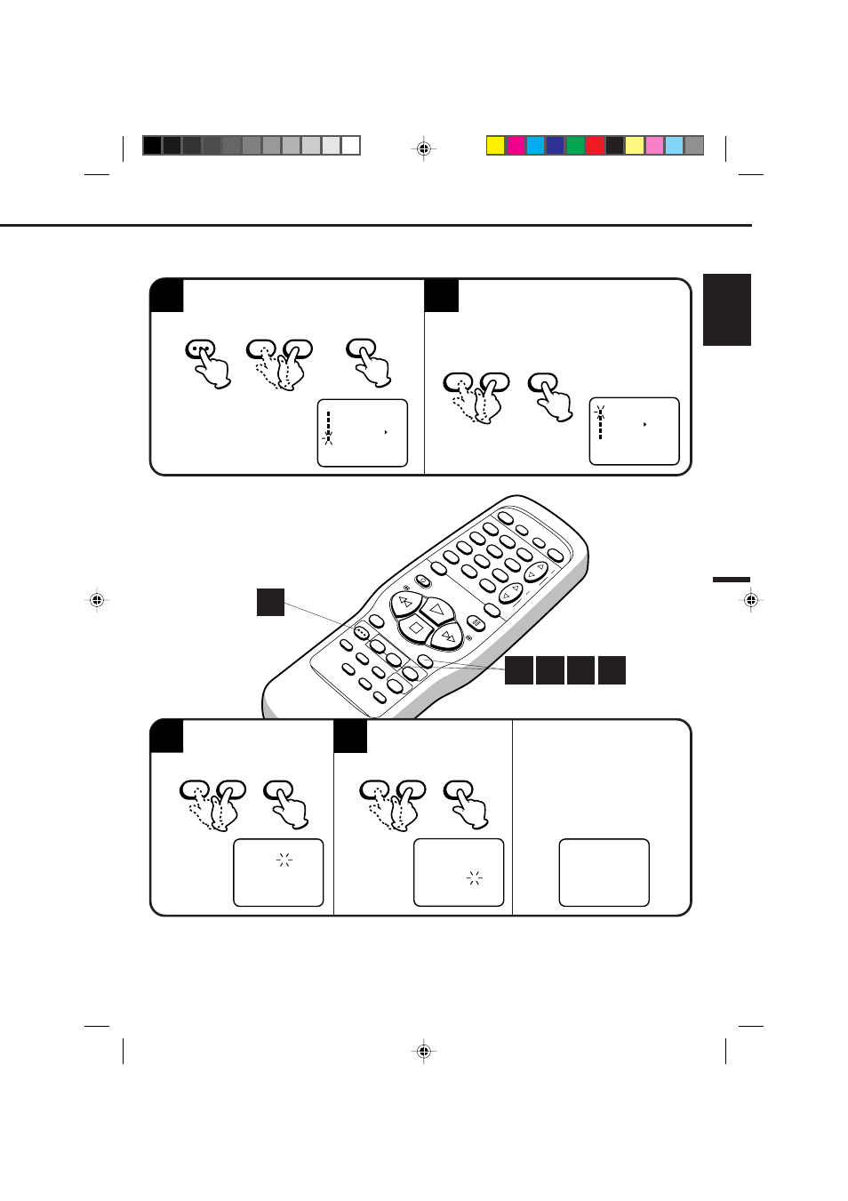 Manual clock setting, English | Memorex MVT2195B User Manual | Page 19 / 58