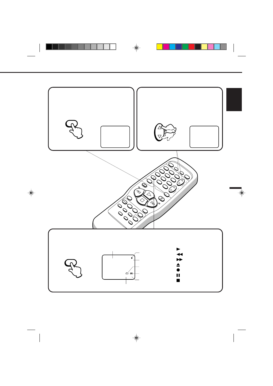 English, Call, Channel + / – muting | Real time counter auto repeat | Memorex MVT2195B User Manual | Page 21 / 58