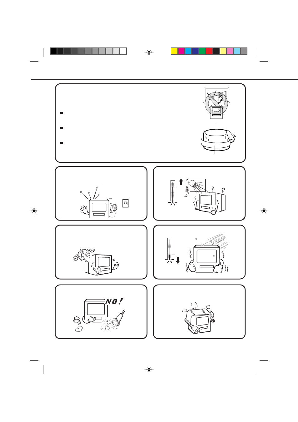 Precautions | Memorex MVT2195B User Manual | Page 8 / 58