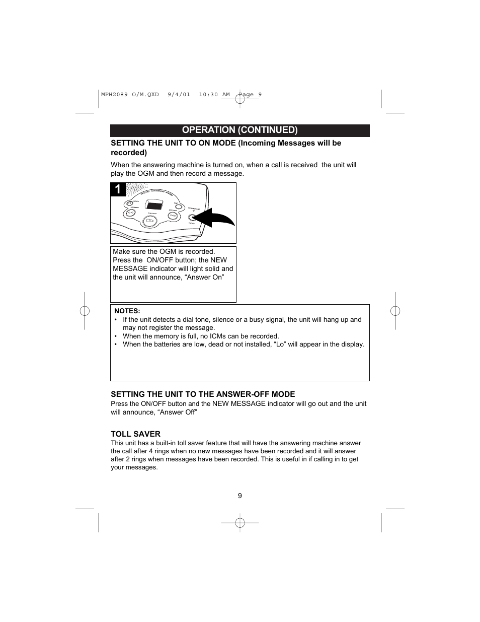 Memorex MPH2089 User Manual | Page 10 / 21